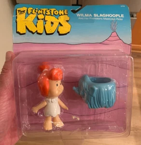 The Flintstone Kids Wilma Slaghoople And Her Prehistoric Mastodon Rider Sealed - Picture 1 of 2