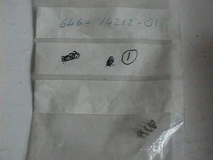 GENUINE YAMAHA SPRING PILOT ADJUSTING 646-14212-01 DT50M MX YZ80 MX80 RD50M GT80 - Picture 1 of 2