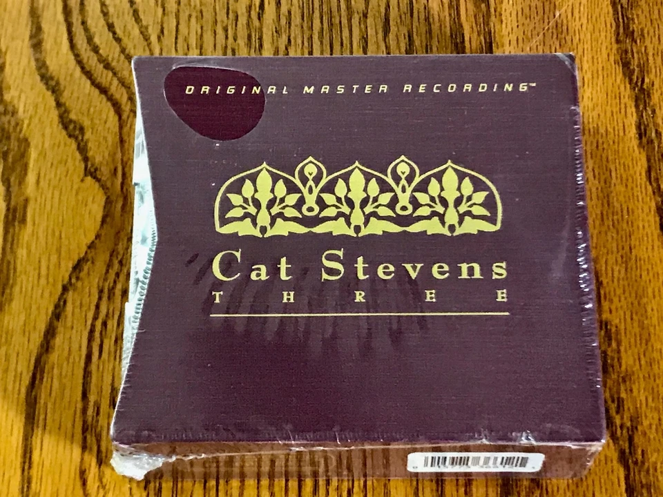 CAT STEVENS ~ THREE ~ MFSL 24 KARAT GOLD BOX SET 3-CDS STILL FACTORY SEALED! - Image 1 of 1