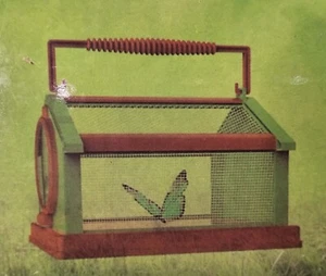 DYI Bug Capture Cage Butterfly Habitat Cage For Kids Learning Educational - Picture 1 of 8