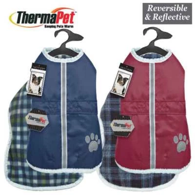 Zack & Zoey ThermaPet NorEaster Abrigos para Perros - Impermeable, Chaqueta Cálida, Invierno Foto 1 de 3