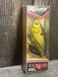 DISCONTINUED Xcalibur XRk 50 Tungsten One Knocker! Gold /Black Rare! - Picture 1 of 4