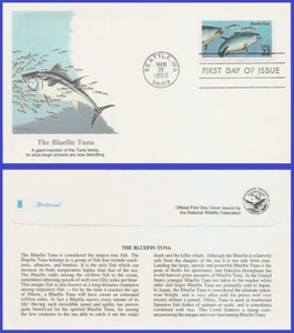 USA3 #2208 U/A FLEETWOOD FDC   Bluefin Tuna - Picture 1 of 1
