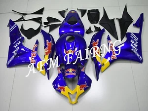 Blue Yellow ABS Injection Mold Bodywork Fairing kit Panel for CBR600RR 2007-2008 - Picture 1 of 7
