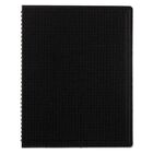 Blueline Black Poly Cover Notebook, 8-1/2 X 11, Twin Wire Bound (Redb4181)