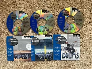 Hip-Hop Techno & Drums Sample Discs For Music Production w Loops 1 Shots & Kits. - Picture 1 of 1