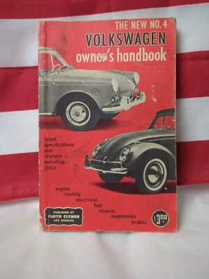 1962 The New No. 4 Volkswagen Manual del Propietario Floyd Clymer Guía de Mantenimiento  Foto 1 de 4