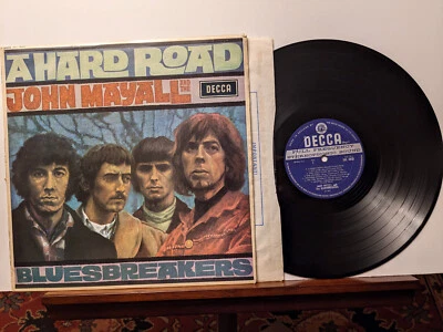 John Mayall Bluesbreakers- A Hard Road  Decca SKL 4853 VG/VG ORIGINAL 1967 - Image 1 of 4