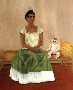 Print or Canvas -    Me and My Doll, 1937 - by Frida Kahlo - Picture 1 of 1
