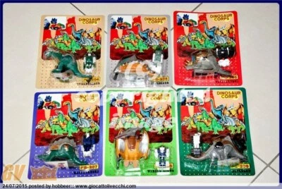 Japan Transformers Takara Victory Dinoking Pretender RARE Dinoforce whole serie! - Immagine 1 di 4