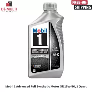 Mobil 1 Advanced vollsynthetisches Motoröl 15W-50, 1 Quart - Bild 1 von 12
