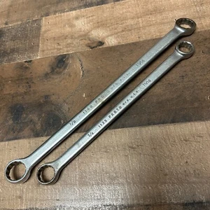 Proto USA Offset Box End Wrench Set 1135 & 1140 3/4" x 11/16" & 7/8" x 13/16" - Picture 1 of 4