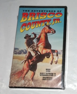 Brisco County Jr  (VHS) Two Episodes : Ned Ted & Bye Bly See, Read - Image 1 of 2