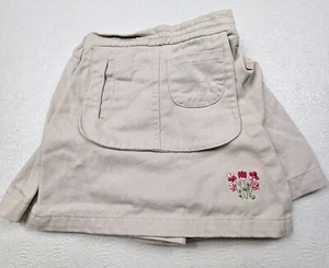 YTK 2000 Disney Vintage Winnie The Pooh Little Girls Skort Beige Size 4  - Picture 1 of 6