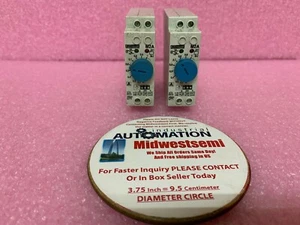 2X CROUZET M2A 88 881 100 TIMER RELAY 24V 50-60HZ 8A/250V SHIPSAME BUSINESS DAY - Picture 1 of 10
