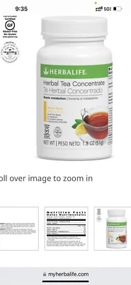 Herbal Tea Concentrate 1.8 oz. Lemon Free Shipping - Image 1 of 2