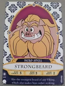 Tarjeta Disney DuckTales StrongBeard Sorcerers of the Magic Kingdom SotMK 01P NUEVA - Imagen 1 de 2