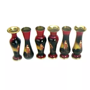 Brass Roman Vase Set of 6,Home Decor Gift - Picture 1 of 1
