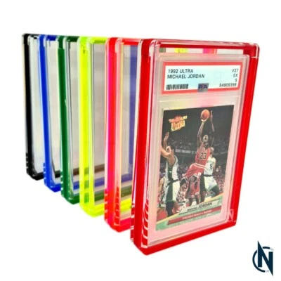 Acryl Case für PSA Grading Graded Pokemon Card ☆ in verschiedenen Farben wählbar - Bild 1 von 4