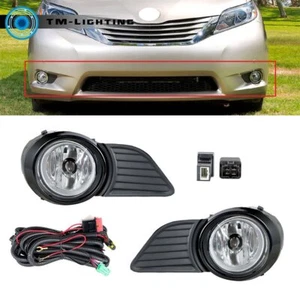 Par de luces antiniebla de parachoques con kits de cableado para Toyota Sienna 2011-2017 - Imagen 1 de 9