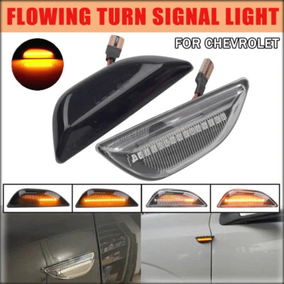 LED Dynamic Side Marker Light For Chevrolet Trax Opel Mokka X Buick Encore 13-20 - Image 1 of 4