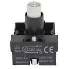 Kontaktelement Signalgeber optisch IN1, wei&#223;e LED 230 V AC, Blinker Leuchtmelder