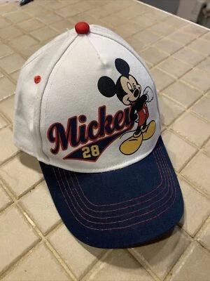 Disney Mickey Mouse Casa Club Niños Pequeños Azul/Blanco Snap Back Sombrero Foto 1 de 3