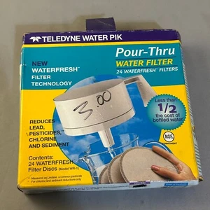 24 Stück Teledyne Pour Thru Wasserfilterscheiben WR-1 reduziert Bleichlor - Bild 1 von 2