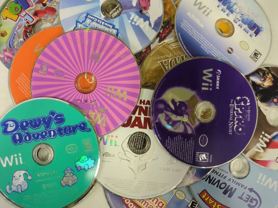 Nintendo Wii Games  - Disc Only  (M-Z)- Pick & Choose- Buy 3 Get 1 Free - Image 1 of 1