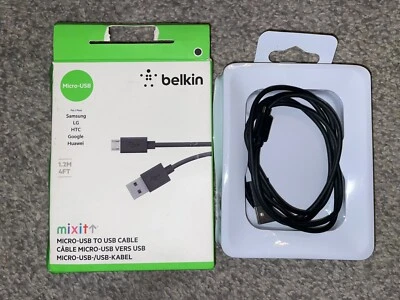 Belkin 4 FT MIXIT Micro USB to USB Cable Black - Image 1 of 3