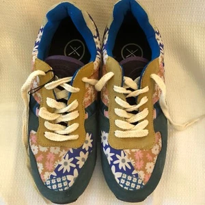 Inkkas Hendrix Jogginghose Sneaker Unisex Damen 10/Herren 8 Mehrfarbig Blumen Neu - Bild 1 von 9