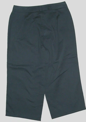 NWT Women CASUAL CORNER Size 2P Navy Blue 100% COTTON Capri KHAKIS Pants 25x18 - Image 1 of 4