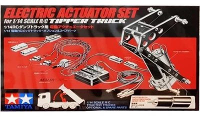 Tamiya RC Tipper Truck Actuator Set - 56545 For Tamiya Mercedes Tipper Trucks - Image 1 of 4