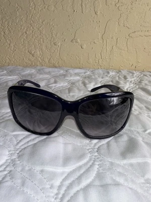 BVLGARI Oversized BV8022B Black Platinum Crystal Sunglasses 8022 - Image 1 of 4