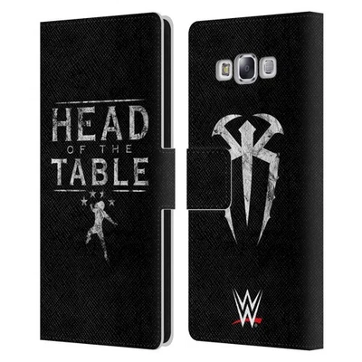 OFFICIAL WWE R. REIGNS GRAPHICS LEATHER BOOK WALLET CASE FOR SAMSUNG PHONES 3 - Image 1 of 4
