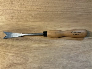 Estrattore erbacce manico legno artigianale vintage NOS giardino strumento manuale 9-8513 - Foto 1 di 7