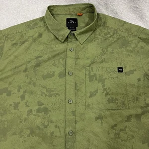 Camisa Sitka Gear Para Hombres 2XL Abotonada Manga Corta Campo Verde Rejilla Digital Camuflaje - Imagen 1 de 7