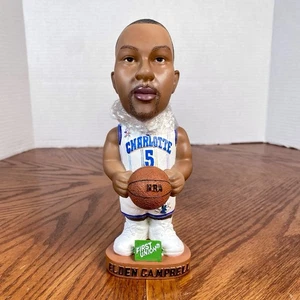 ELDEN CAMPBELL Bobblehead ~ Charlotte Hornets SGA 2002 ~ Bobble Dobbles ~ ohne Box - Bild 1 von 9