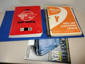 1985 Corvette Shop Manual & 84-95 Corvette Parts & Illustration Catalog 14Y - Bild 1 von 20