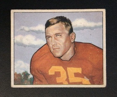 1950 Bowman #29 BILL DUDLEY -- HOF Washington Redskins -- VG - Image 1 of 2