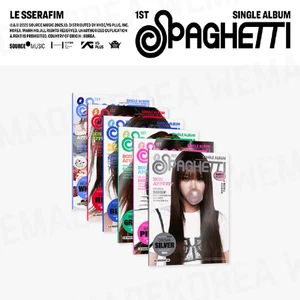 LE SSERAFIM 1er Álbum Individual ESPAGUETI Versión Compacta Productos oficiales K-POP - Imagen 1 de 2