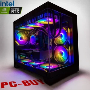 Liquid Cooled i7-12700KF Gaming PC RTX 4060, 32GB RAM, 1TB SSD, Win11 PRO, WiFi - Picture 1 of 6