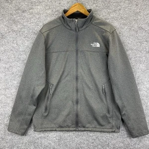 The North Face Jacket Men’s Large Gray Windwall Lightweight Full Zip Zip Pockets - Picture 1 of 13