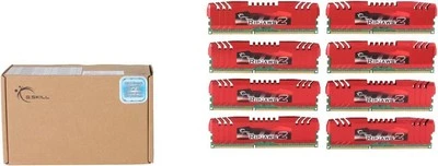 G.SKILL Ripjaws Z Series 64GB (8 x 8GB) DDR3 1600 (PC3 12800) Desktop Memory Mod - Image 1 of 3