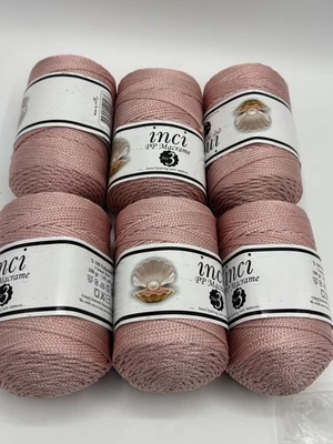 INCI Anatolya 2mm Polyester Crochet Cord - Bags Macrame - 6x100g Rolls