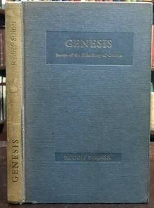 GENESIS - Rudolph Steiner, 1st 1959 - CLAIRVOYANCE, SPIRITUAL HIERARCHY, EARTH - Imagen 1 de 10