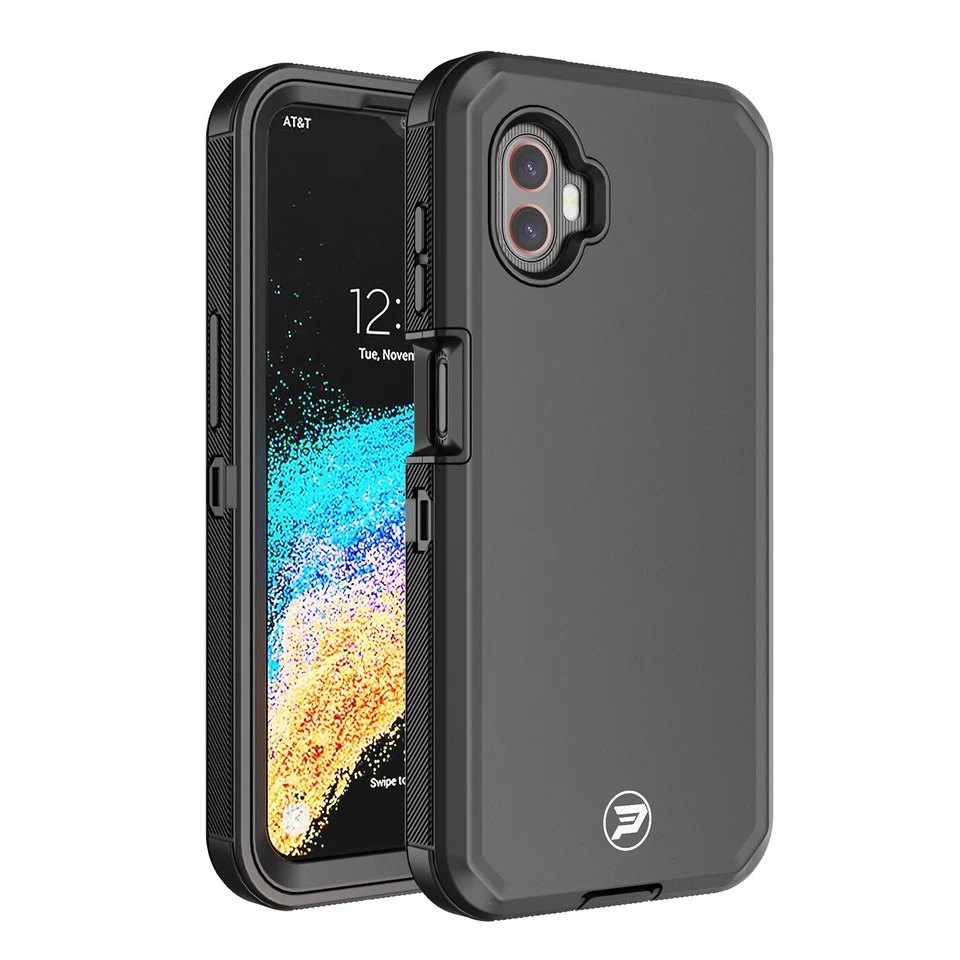 WIRELESS PROTECH for Samsung Galaxy XCover6 Pro SMG736 Rugged Triple Layer TPU and PC Smooth Case