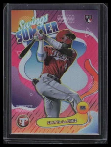 2024 Topps Pristine Swings of Summer ss1 Elly De La Cruz Rookie - Foto 1 di 2