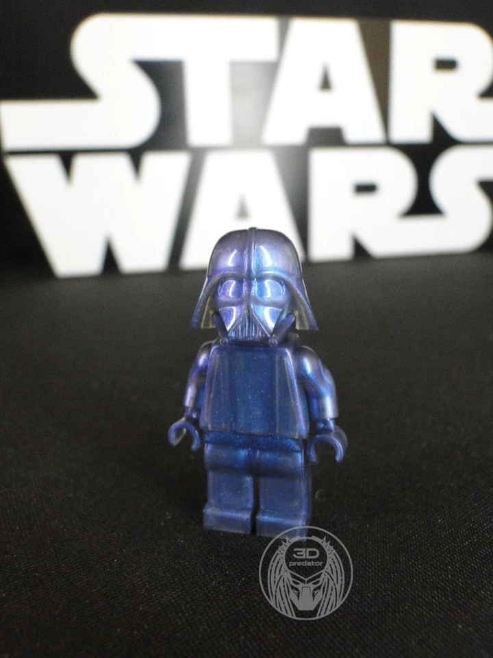 Darth Vader Prototype - Satin Trans-Black Star Wars™® ORIGINAL LEGO® Figure - Bild 1 von 1