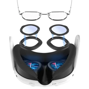For Meta Quest 3 VR Glasses Lens Protector Frame Covers Anti-Scratch Ring Lens - Picture 1 of 7